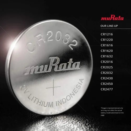 Miniatura 8 de Murata Batería CR1216 DL1216 ECR1216 3V Litio Moneda Celda (5 Baterías)