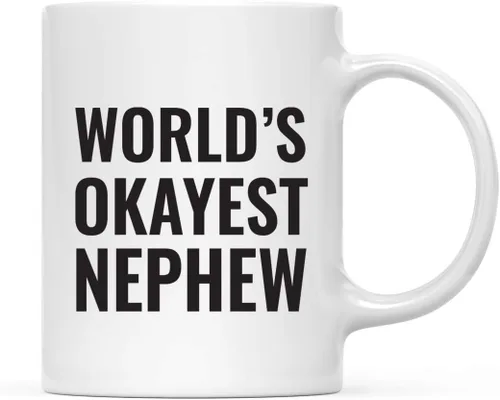 Miniatura 30 de Andaz Press Taza de café de 11 onzas, regalo de broma para la niñera más buena del mundo, 1 paquete
