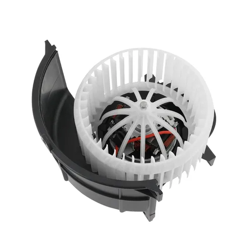 JDMSPEED Motor del ventilador de calentador y jaula delantera de repuesto para Audi Q7 2007-2015, repuesto para Volkswagen VW Touareg 2004-2010