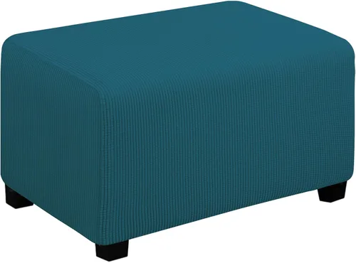 Miniatura 35 de Easy-Going Funda Elástica para Otomana Taburete de Almacenamiento Plegable Protector de Muebles Funda Rectangular Suave con Parte Inferior Elástica