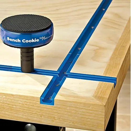 Miniatura 3 de Paquete de 4 elevadores Rockler de 2 pulgadas en T para Bench Cookie Plus o Connect