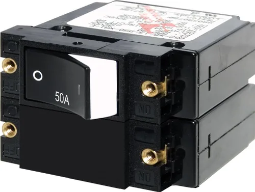 Miniatura 12 de Disyuntores basculantes de doble polo de Blue Sea Systems A-Series