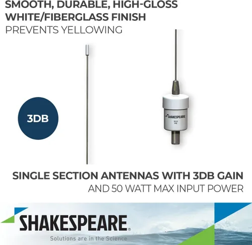 Miniatura 3 de Shakespeare 5215-AIS 3' VHF Ais