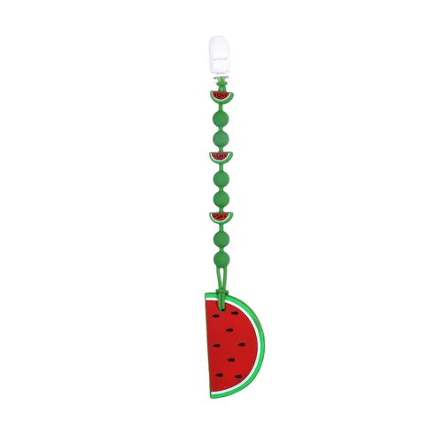 Miniatura 10 de Juguete mordedor de silicona de grado alimenticio para bebés con diseño de una sola pieza, soporte para chupete, juguetes para aliviar el dolor