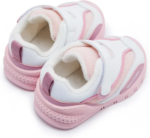 Miniatura 5 de BMCiTYBM Zapatos de bebé para niño y niña, zapatos de invierno cálidos antideslizantes para primeros pasos de 6 a 24 meses