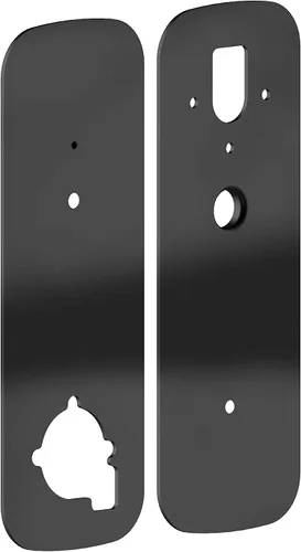 Miniatura 4 de Lockly Placa de cubierta inteligente para cerradura de puerta, accesorio para cerraduras inteligentes Lockly de acero inoxidable a prueba de óxido