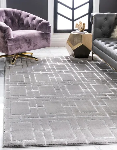 Miniatura 71 de Marilyn Monroe Glam Collection - Alfombra decorativa (2' x 3' 1" Rectángulo Negro y Oro)