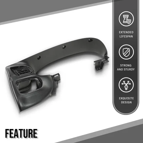 Miniatura 8 de G-PLUS Panel de Moldura del Bisel del Conjunto de Instrumentos Superior Delantero del Tablero con 1 Interruptor de Ventilación de Aire Compatible