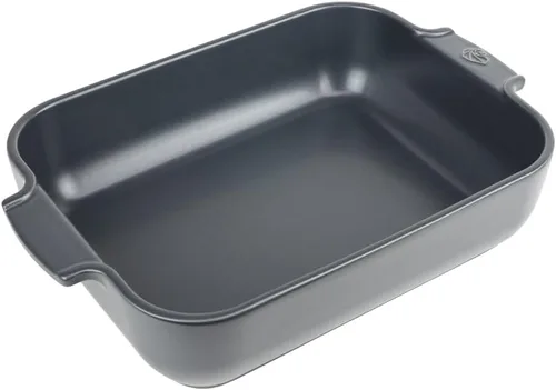 Miniatura 15 de Peugeot - Appolia Plato rectangular para horno - Panadero de cerámica con asas - Azul, 8 x 6 x 2 pulgadas
