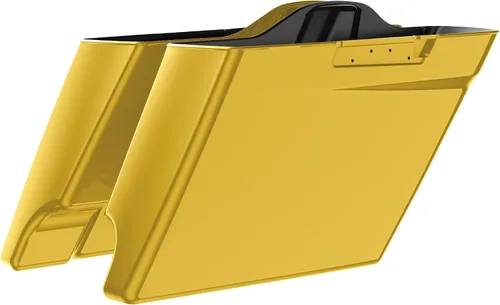 Miniatura 75 de Alforjas extendidas para Harley Touring Street Glide, Electra Glide, Road Glide 2014-2023 (whisky ámbar)