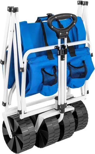 Miniatura 3 de MACSPORTS Ligero plegable plegable al aire libre todo terreno Beach Wagon - Azul