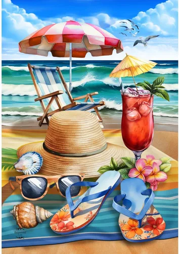 Miniatura 14 de Beach Life - Bandera náutica Adirondack para casa de verano, sillas de 28 x 40 pulgadas Briarwood Lane