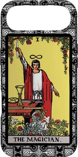 Miniatura 26 de iPhone 13 Pro Tarot Card Mago Celta Cruz para el Tarot Lector de Cartas