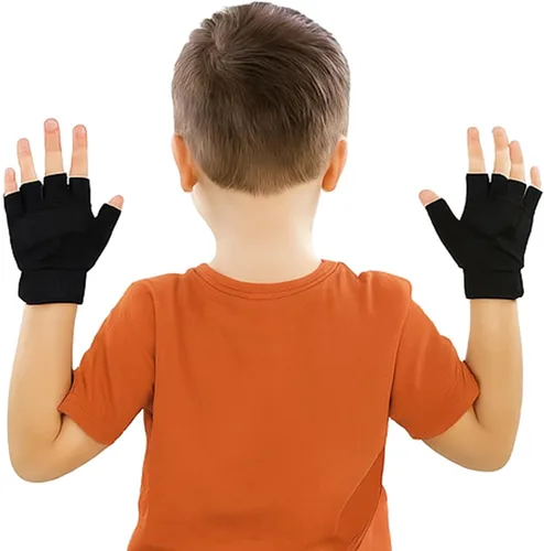 Miniatura 6 de Guantes tácticos de medio dedo para montar en bicicleta, antideslizantes, militares, para entrenamiento al aire libre, ciclismo, camuflaje, guantes