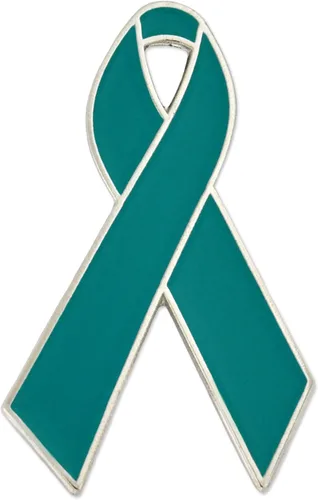 Miniatura 11 de PinMart Awareness - Pin de solapa esmaltado – Pin de cinta chapado en níquel y oro – Cinta de prevención y conciencia – Broche de joyería con parte