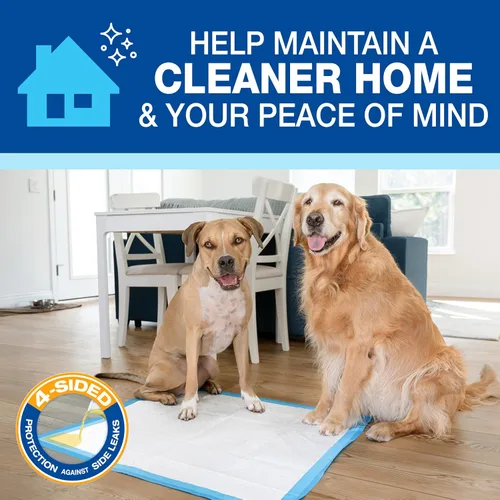 Miniatura 8 de Four Paws - Alfombrillas Wee-Wee de rendimiento superior sin fragancia para perros y cachorros, extra grandes, acolchadas a prueba de fugas