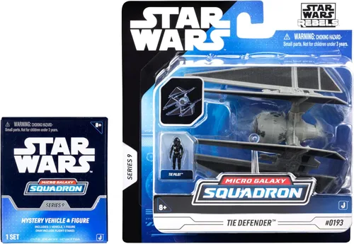Miniatura 3 de Star Wars Micro Galaxy Squadron TIE Defender Elite Mystery Bundle - Vehículos de 3 y 2.5 pulgadas con accesorios (exclusivo de Amazon)