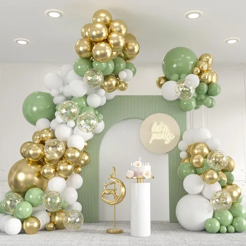 Miniatura 7 de 136 piezas de kit de arco de globos de color rosa eléctrico y negro con globos transparentes - 18/12/10/5 pulgadas de guirnalda gótica