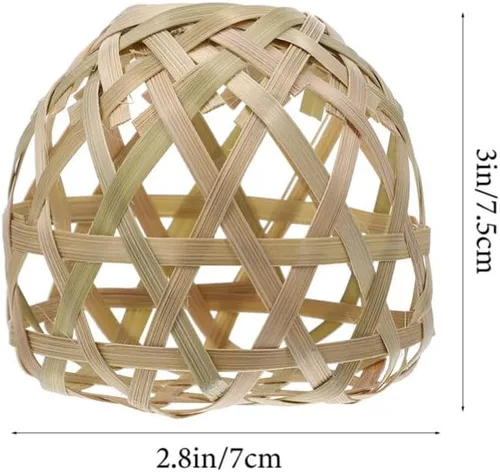 Miniatura 7 de Pantalla de luz de techo, 4 piezas, pantalla de lámpara de techo de estilo rústico, cubierta de lámpara de techo, cubierta de mini globo, pantalla