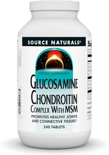 Miniatura 7 de Source Naturals Complejo De Glucosamina Condroitina Con MSM - 120 Tabletas