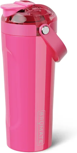 Miniatura 15 de BrüMate MultiShaker Botella Mezcladora Agitadora 100% A Prueba de Fugas Aislada de Acero Inoxidable Botella Agitadora de Proteínas y Pre Azul