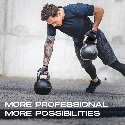 Miniatura 6 de LIFECT Essential - Guantes de entrenamiento transpirables, guantes de levantamiento de pesas sin dedos con parte trasera abierta curvada, para Negro