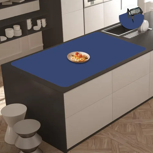 Miniatura 10 de Tapete de silicona súper grande, 120 x 24 pulgadas, tapete de silicona para encimera de cocina, tapete antideslizante resistente al calor, tapete