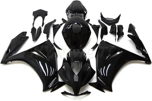 Miniatura 19 de Kit de carenado para Honda CBR1000RR 2012 2016 CBR 1000 RR 13 2014 2015 CBR 1000RR ABS inyección de plástico Carrocería negro mate con líneas rojas