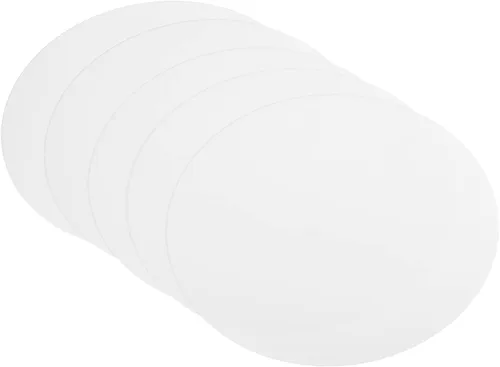 PATIKIL Papel de cartón redondo de 8.3 pulgadas, 25 unidades de círculos de disco en blanco para decoración de fiestas, manualidades, manualidades,