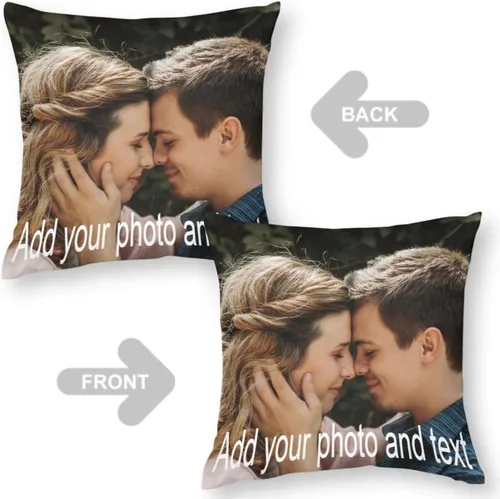 Miniatura 4 de Almohadas personalizadas con imagen, almohada personalizada con foto, regalos personalizados para cumpleaños, Navidad, Halloween, Día del Padre, Día