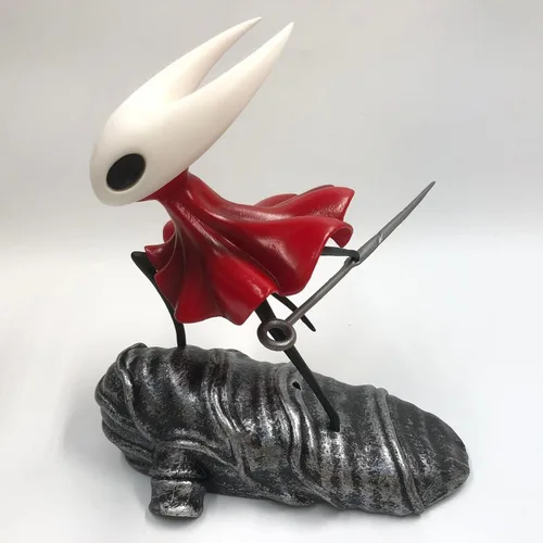 Miniatura 9 de Figura coleccionable de personaje de Hollow-Knight de 5.9 in/6.5 pulgadas, figura de acción popular de Caballero Hueco, un regalo para fanáticos