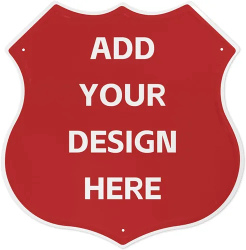 Miniatura 10 de Letreros personalizados para negocios al aire libre de metal con texto en inglés «Make Your Own 12X12» Letrero personalizado para jardines al aire