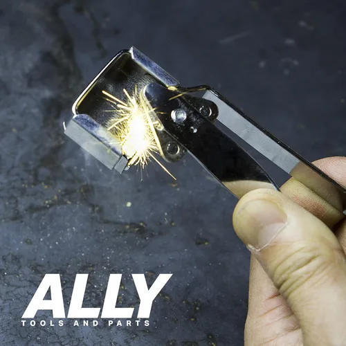 Miniatura 4 de Ally Tools - 12 piezas de repuesto de pedernal triples compatibles con todos los golpes de pedernal triple, pedernales de larga duración