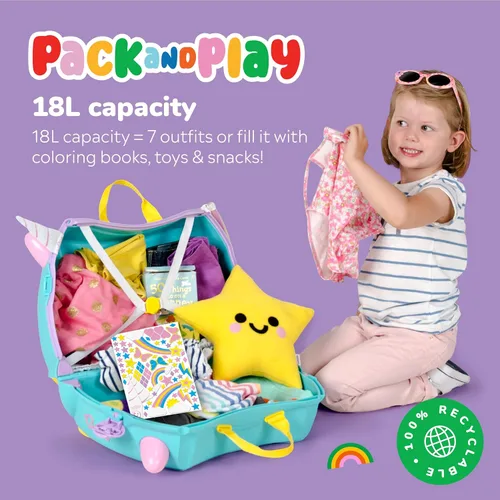 Miniatura 4 de Trunki - Maleta de viaje y equipaje de mano para niños), 0287