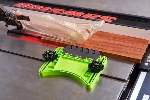 Miniatura 8 de BOW Products FeatherPRO FP1 - Guía de plumas para sierras de mesa, mesas de router y sierras de cinta - Plumas de EVA que reducen el retroceso