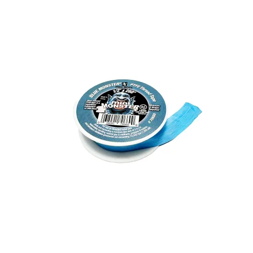 Miniatura 4 de Millrose 70660 Monster Roll Cinta de sellado de rosca de PTFE, 1/2 pulgada x 260 pulgadas, azul