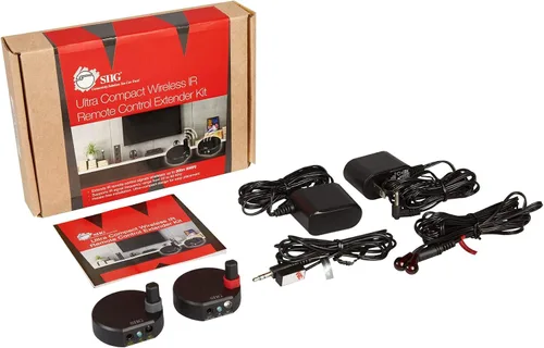 Miniatura 8 de SIIG Kit repetidor extensor de control remoto inalámbrico ultra compacto IR - 200M (CE-RC0014-S1)