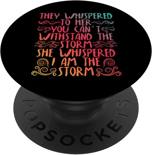 The Storm Tshirt PopSockets - Soporte para teléfonos y tablets