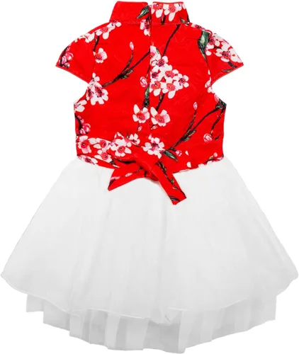 Miniatura 2 de LittleSpring Vestido de fiesta de niña vestido chino de princesa Qipao