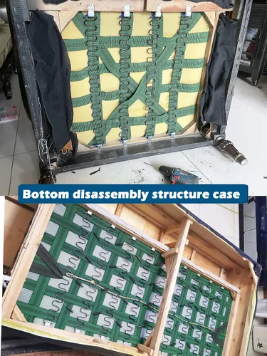 Miniatura 6 de Kaupuar Kit de repuesto de resorte de tapicería de sofá de 18 pulgadas para reparación de sofá, reclinable, piezas de silla, fijación de asiento