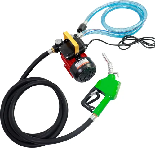 Miniatura 7 de Bomba de transferencia de combustible AC 110V 550W Potencia 16 GPM Caudal Autocebante Bomba de combustible eléctrica adecuada para transferencia