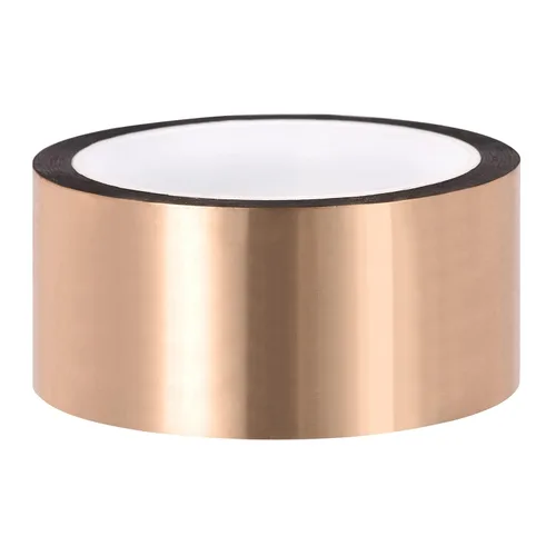 Miniatura 7 de Cinta de película de poliéster metalizado en tono dorado [para pared decorativa, embalaje, impresión] -0.12 pulgadas x 164 pies/1 rollo