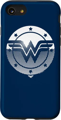 Miniatura 18 de Wonder Woman Funda con logotipo de escudo de medio tono para iPhone 17