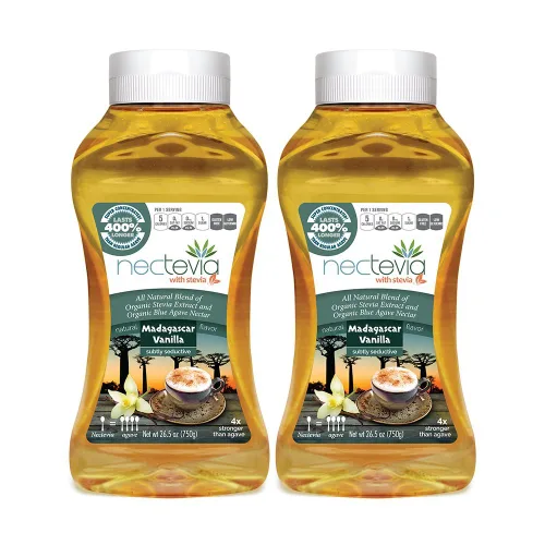 Miniatura 9 de Nectevia New England Maple - Néctar de agave con infusión de stevia, paquete de 2