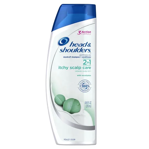 Acondicionador Head and Shoulders con eucalipto para cuero cabelludo. Anticaspa. 13.5 onzas líquidas Eucalipto 2 en 1