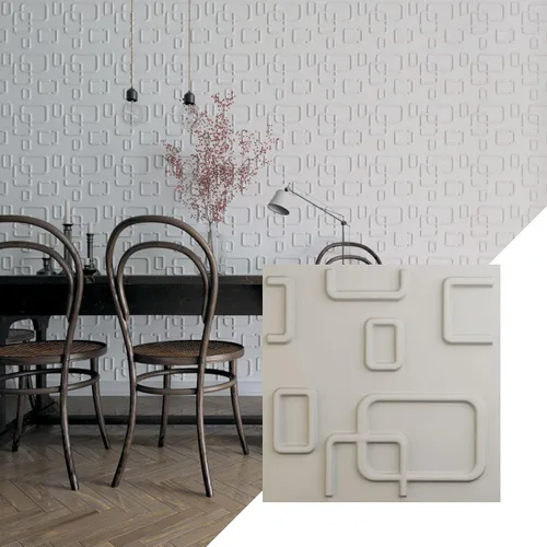 Miniatura 13 de Ekena Millwork 11 7/8 pulgadas de ancho x 11 7/8 pulgadas de alto, Oslo EnduraWall decorativo 3D, laguna satinada