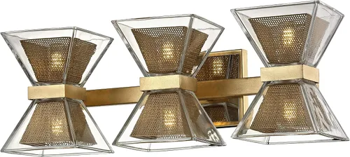 Miniatura 2 de Troy Lighting B5803 - Bañera LED, 6 luces, hoja dorada