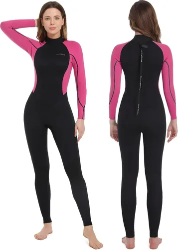 Miniatura 16 de Dark Lightning Trajes de neopreno para hombres y mujeres, traje de neopreno para hombres/mujeres para aguas frías, traje de neopreno de 3/2 mm