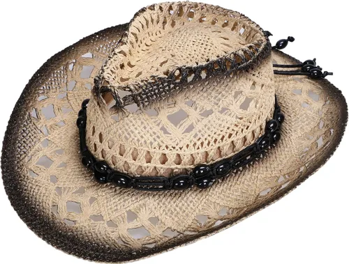 Miniatura 36 de Sombrero vaquero de paja con banda decorada, para disfraces de niños, de Simplicity