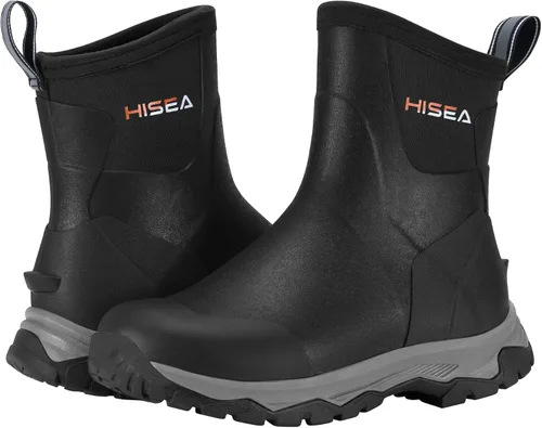 Miniatura 6 de HISEA Excursion Pro - Botas de goma para mujer, impermeables, aisladas, antideslizantes, para exteriores